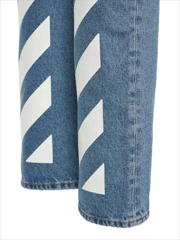 off white DIAG SLIM JEANS