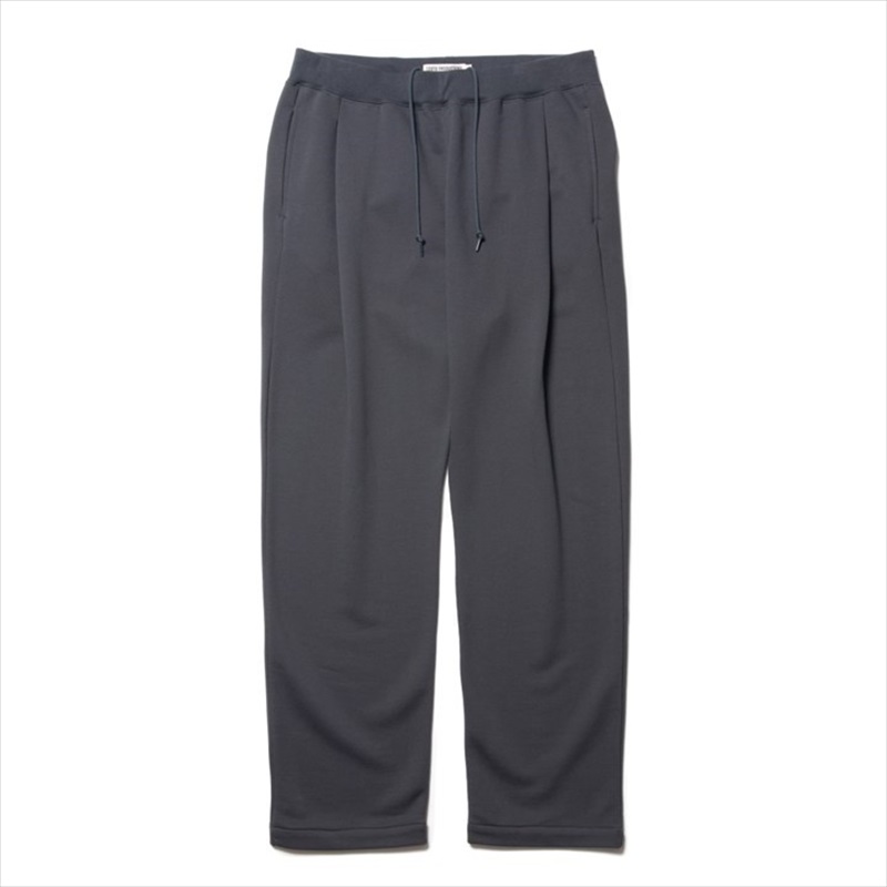 COOTIE Inlay Sweat 1 Tuck Easy Pants (Gray)