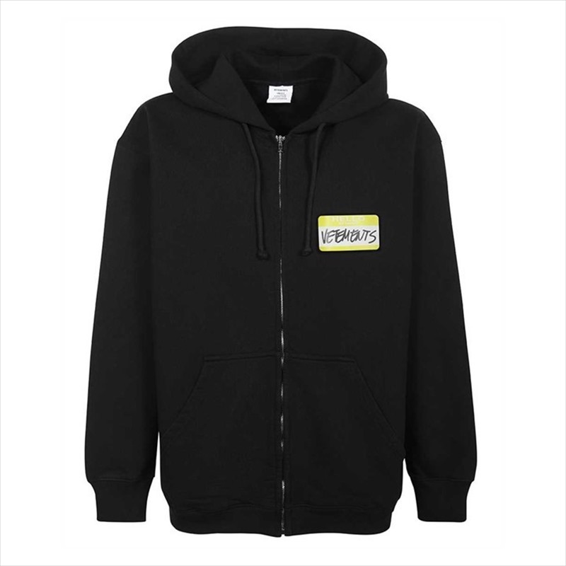 VETEMENTS MY NAME IS VETEMENT HOODIE