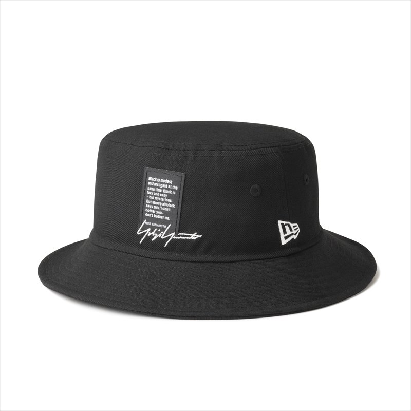 YOHJI YAMAMOTO x NEW ERA Bucket-01 Wool Hat 2022AW YY Label