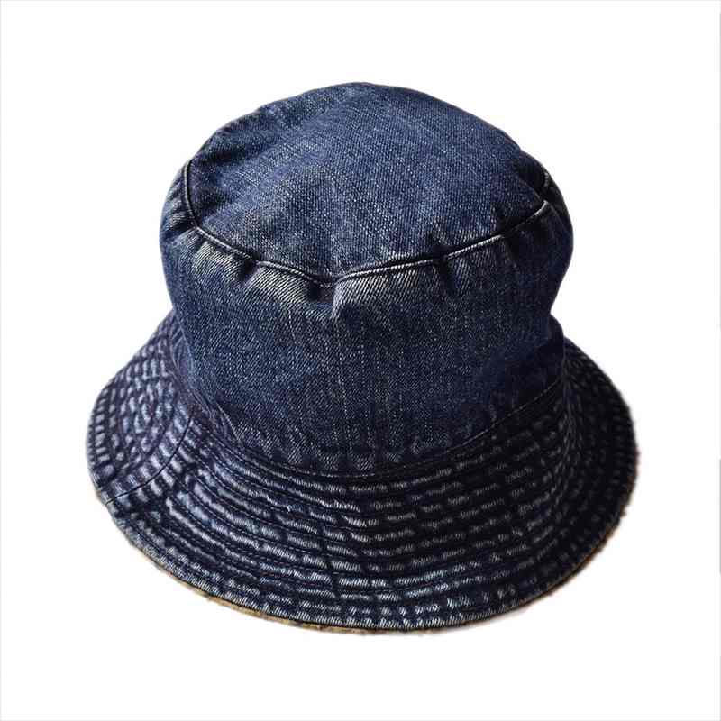 画像1: MINEDENIM Reversible Bucket Hat (1)