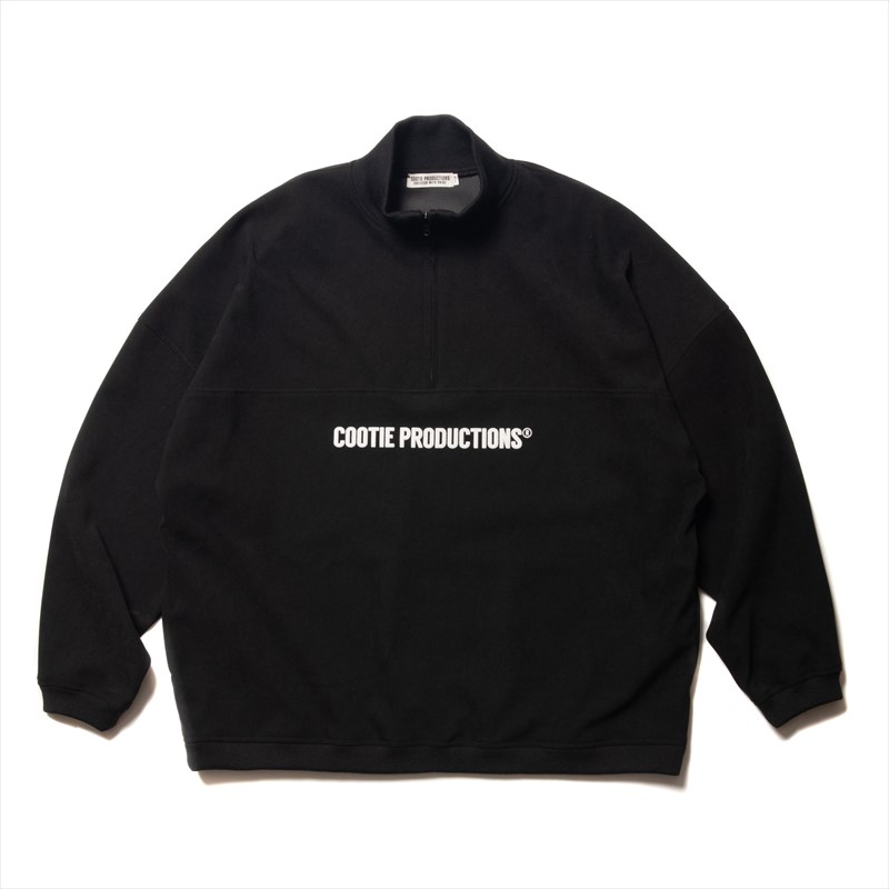 cootie Half Zip L/S Tee ベロア