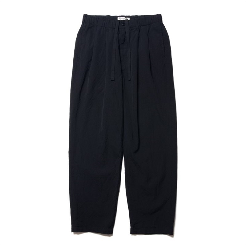 COOTIE Wool Gabardine 2 Tuck Easy Pants