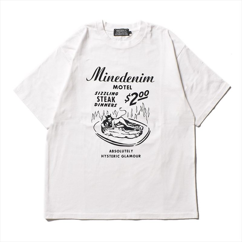 お中元 HYSTERIC GLAMOUR x MINEDENIM コラボTシャツ discoverydom.ru