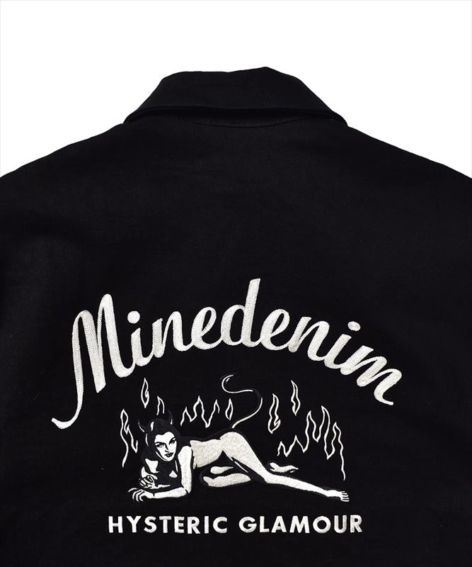 MINEDENIM x HYSTERIC GLAMOUR F.Black Denim JKT