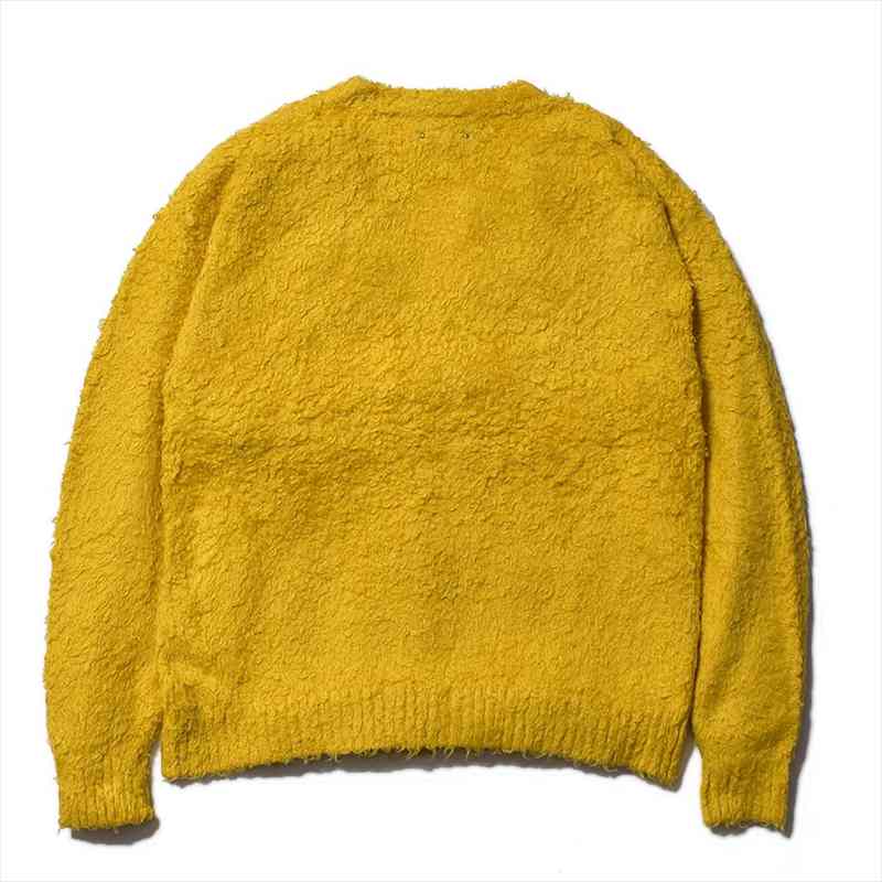 新品 minedenim Shaggy Mohair Knit Cardigan