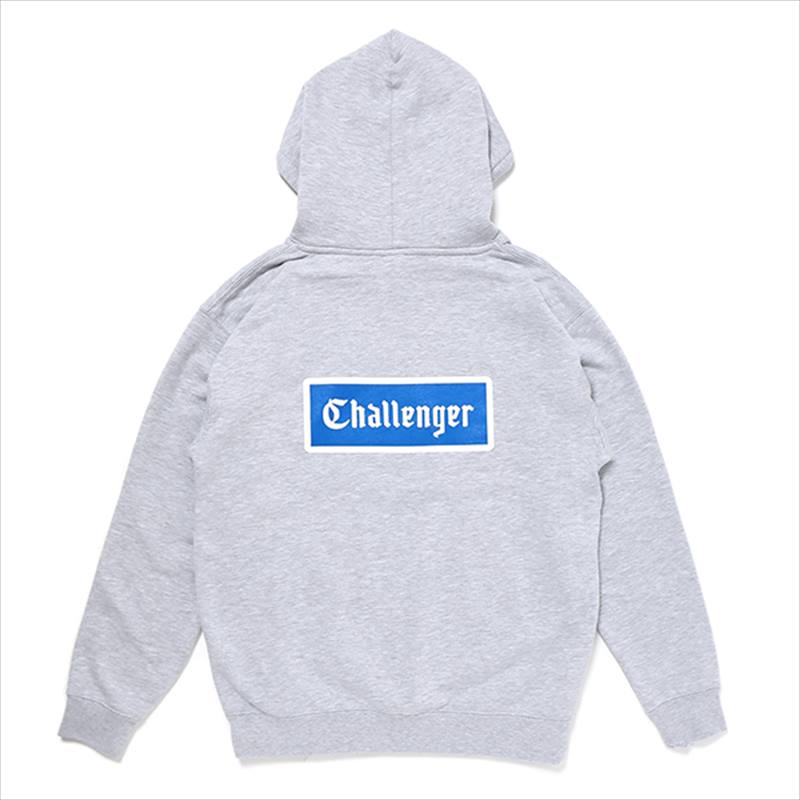 CHALLENGER Logo Patch Hoodie (Ash Gray)