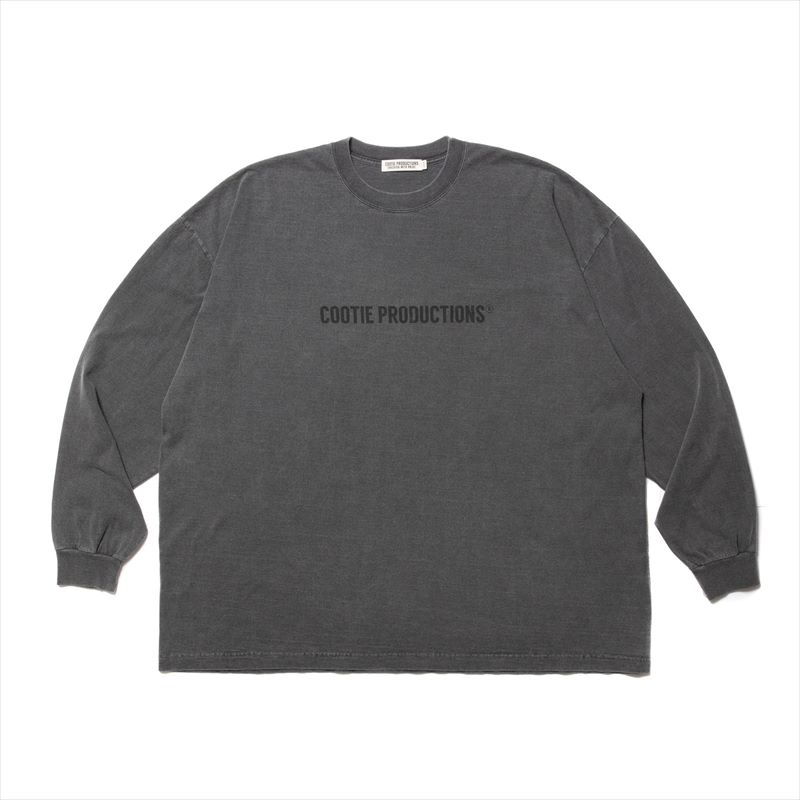 COOTIE/クーティー CTE-23S320 PIGMENT DYED L/S TEE 長袖Tシャツ【007】