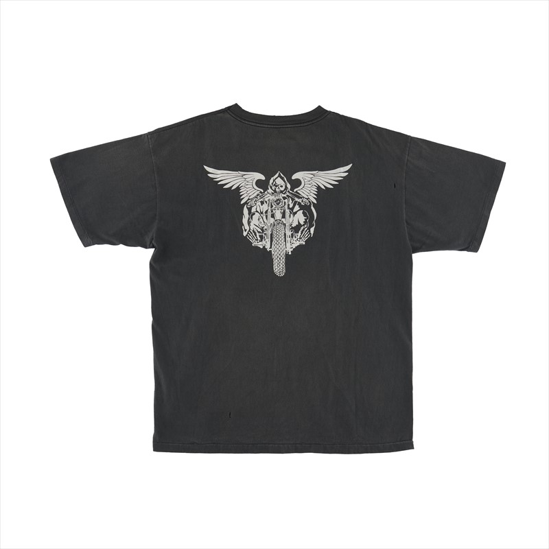 SAINT Mxxxxxx NEIGHBORHOOD S/S T-Shirt SKULL BIKE Black