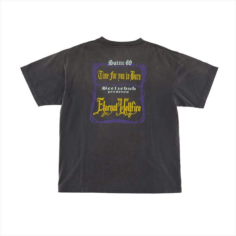 SAINT Mxxxxxx S/S T-Shirt DEVIL HND Black
