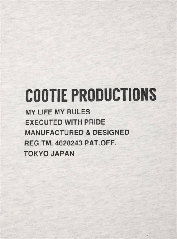 COOTIE PRODUCTIONS C/R Smooth Jersey S/S Tee (Oatmeal)