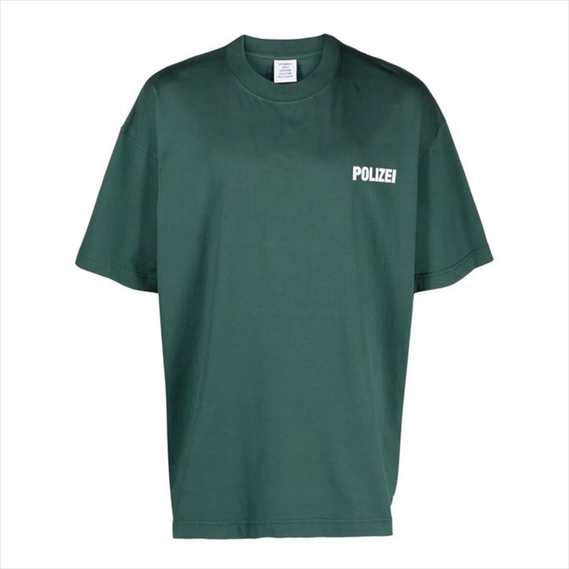 VETEMENTS POLIZEI Tシャツ　Lサイズ　FW21