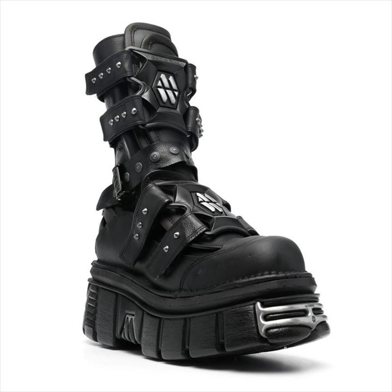 VETEMENTS NEWROCK Gamer Ankle Boots