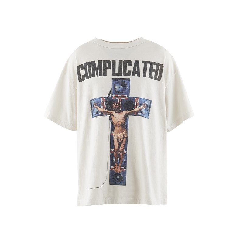 SAINT Mxxxxxx Kosuke Kawamura SS T-Shirt COMPLICATED White