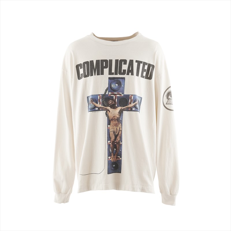 SAINT Mxxxxxx Kosuke Kawamura LS T-Shirt COMPLICATED White