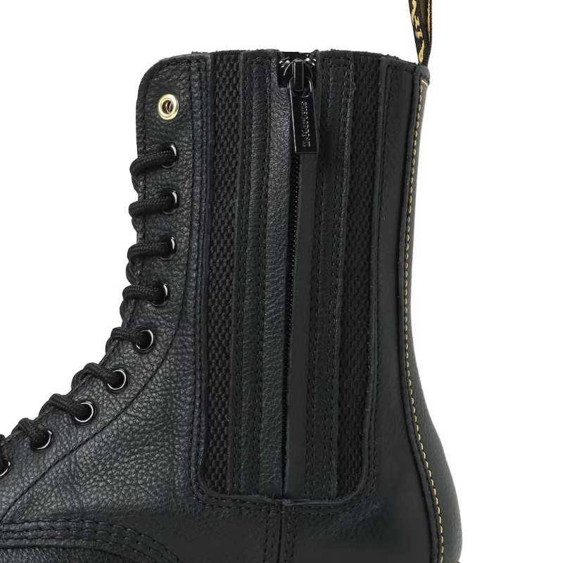 Yohji Yamamoto × Dr.Martens 10-Eye Side Gore Boots