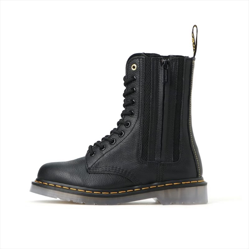 Yohji Yamamoto × Dr.Martens 10-Eye Side Gore Boots