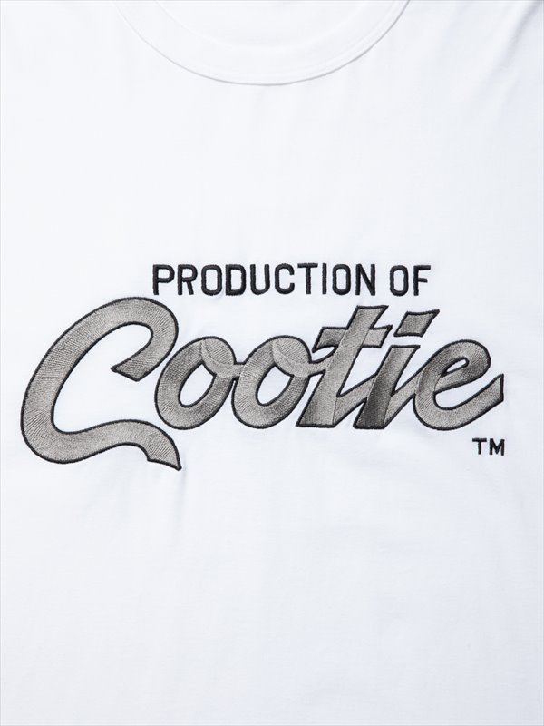 COOTIE PRODUCTIONS Embroidery Oversized L/S Tee (PRODUCTION OF ...
