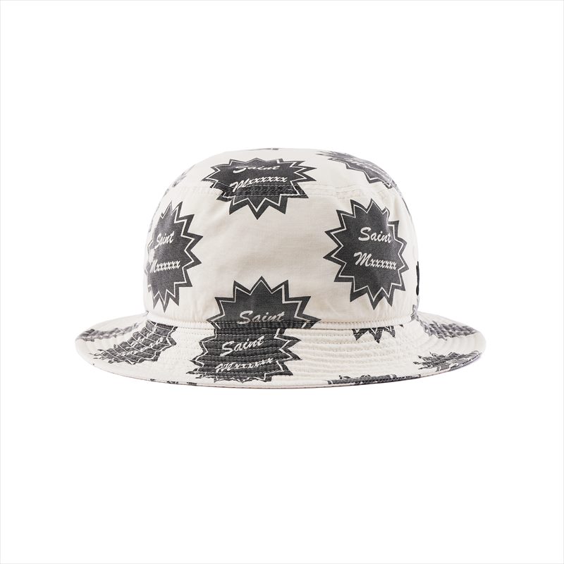 SAINT Mxxxxxx BACKET HAT/SAINT/WHITE 新品