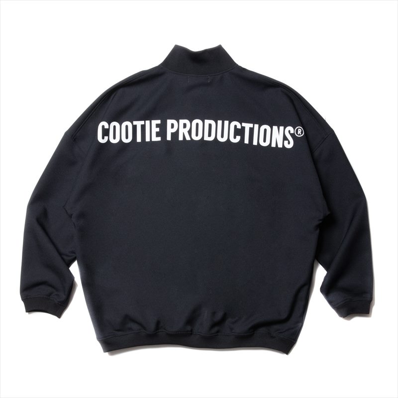 COOTIE PRODUCTIONS Polyester Twill Half Zip L/S Tee