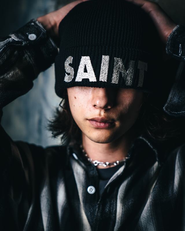 SAINT Mxxxxxx Knit Cap Saint Black