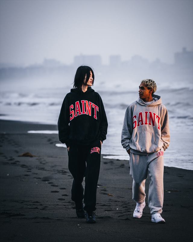 SAINT Mxxxxxx HOODIE ARCH SAINT Black