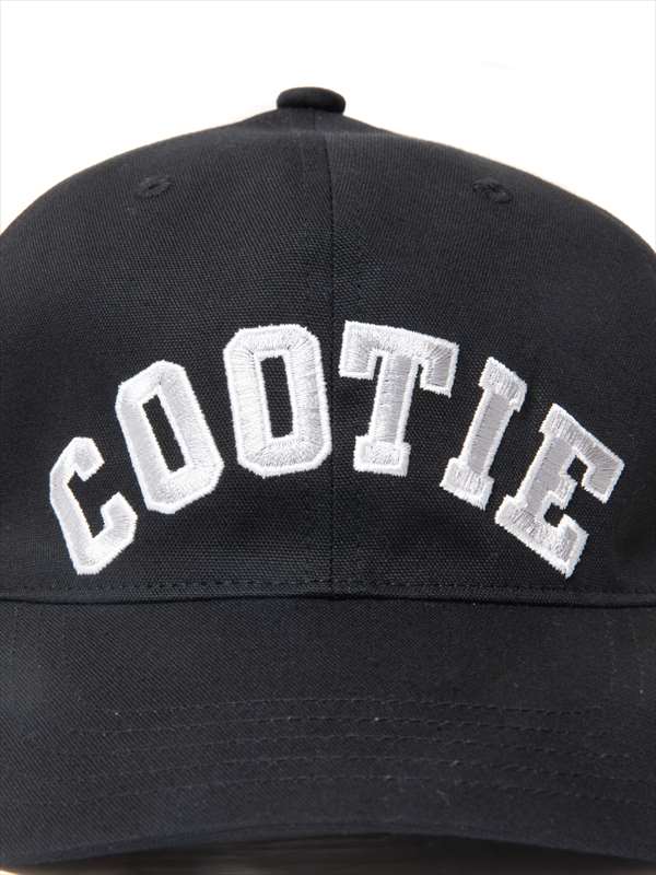 COOTIE PRODUCTIONS/Needle Punch Twill 6 Panel Cap（Black