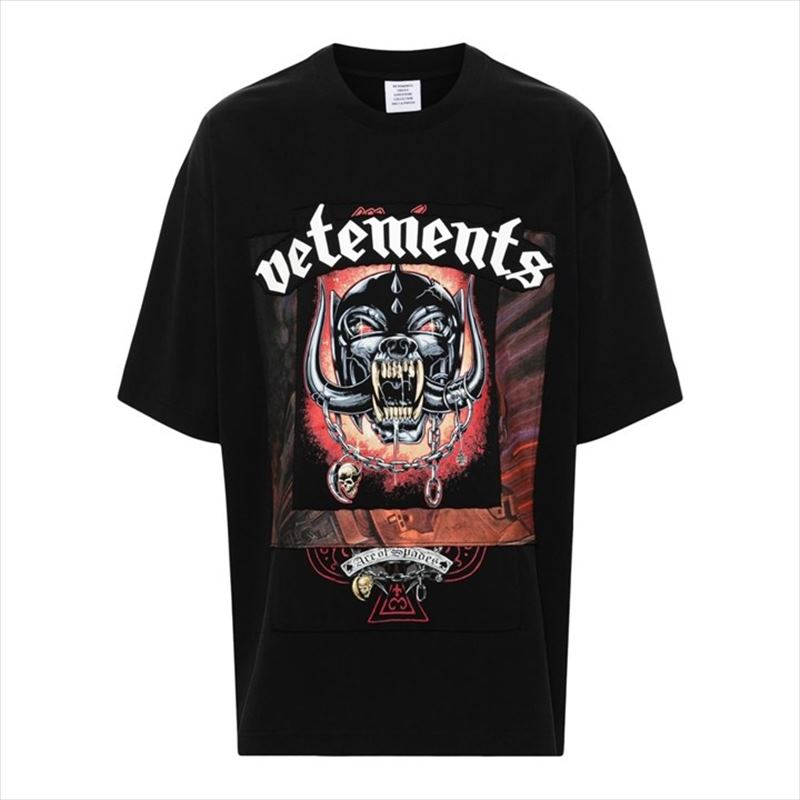 VETEMENTS motorhead Patched T-Shirt