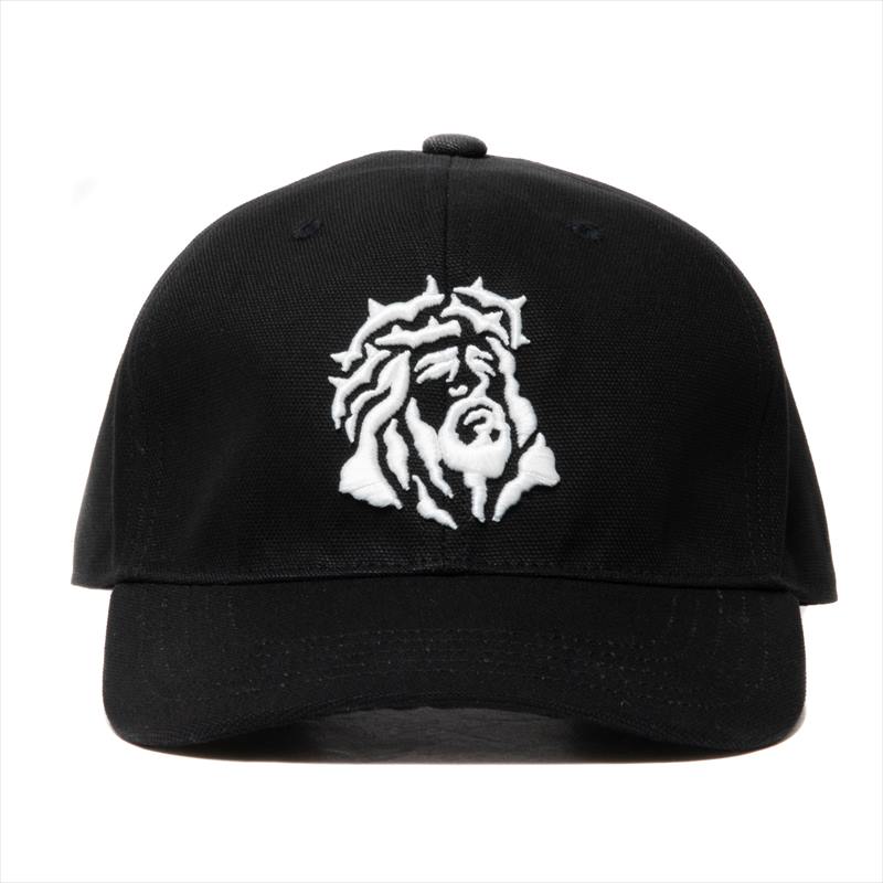 COOTIE PRODUCTIONS/Needle Punch Twill 6 Panel Cap（Black