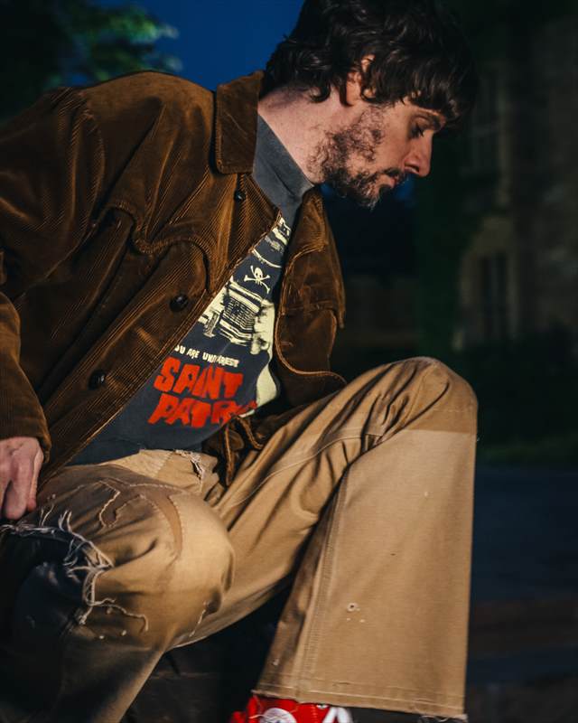 画像4: ©SAINT Mxxxxxx CORDUROY BOA JACKET Brown (コーデュロイボアジャケット) (4)