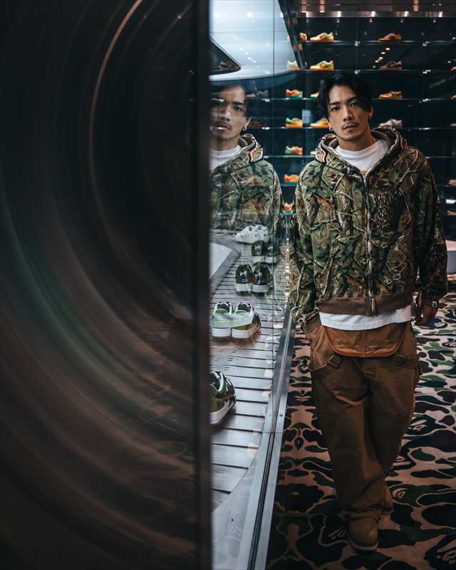 画像6: ©SAINT Mxxxxxx x A BATHING APE BAPE_ZIP HOODIE SHARK Camo (ジップパーカー) (6)