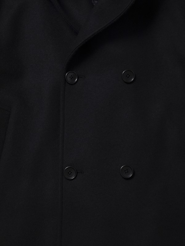 画像4: COOTIE PRODUCTIONS Wool Melton Double Breasted Jedi Coat (ジェダイコート) (4)